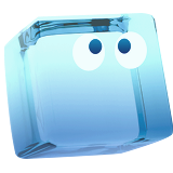 青いキャラクターのアイコン画像です。